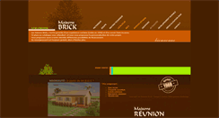 Desktop Screenshot of maisons-brick.com